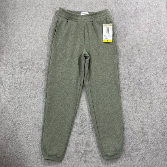 NEW Mondetta Womens S Heather Green Jogger Sweatpants - Picture 2 of 7